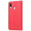 Étui Portefeuille Huawei P30 Lite - Série Card Set - Rouge