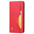 Étui Portefeuille Huawei P30 - Série Card Set - Rouge