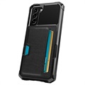 Coque Hybride avec Porte-Cartes pour Samsung Galaxy S21 5G