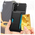 Coque Hybride avec Porte-Cartes pour Samsung Galaxy S21 5G