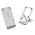 Support de téléphone pliable de type carte - Argenté