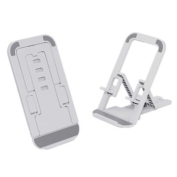 Support de téléphone pliable de type carte - Argenté