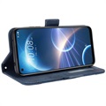 Étui Portefeuille HTC Desire 22 Pro - Série Cardholder - Bleu