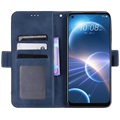 Étui Portefeuille HTC Desire 22 Pro - Série Cardholder - Bleu