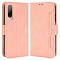 Étui Portefeuille HTC Desire 22 Pro - Série Cardholder - Rose