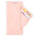Étui Portefeuille Honor X40i - Série Cardholder - Rose