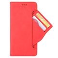 Étui Portefeuille Honor X40i - Série Cardholder - Rouge