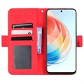 Étui Portefeuille Honor X40i - Série Cardholder - Rouge