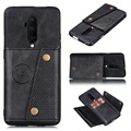 Cardholder Series OnePlus 7T Pro Magnetic Case - Black
