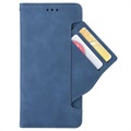 Étui Portefeuille Motorola Moto E20 - Série Cardholder - Bleu