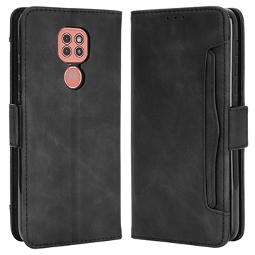 Étui Portefeuille Motorola Moto E7 Plus - Série Cardholder - Noir