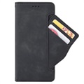 Étui Portefeuille Motorola Moto E7 Plus - Série Cardholder - Noir