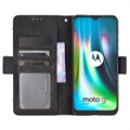 Étui Portefeuille Motorola Moto E7 Plus - Série Cardholder - Noir