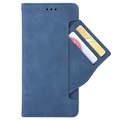 Étui Portefeuille Motorola Moto G100/Edge S - Série Cardholder - Bleu