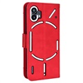Étui Portefeuille Nothing Phone (1) - Série Cardholder - Rouge