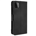 Étui Portefeuille Samsung Galaxy A22 5G, Galaxy F42 5G - Série Cardholder - Noir