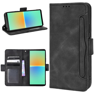 Étui Portefeuille Sony Xperia 10 V - Série Cardholder - Noir