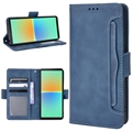 Étui Portefeuille Sony Xperia 10 V - Série Cardholder - Bleu