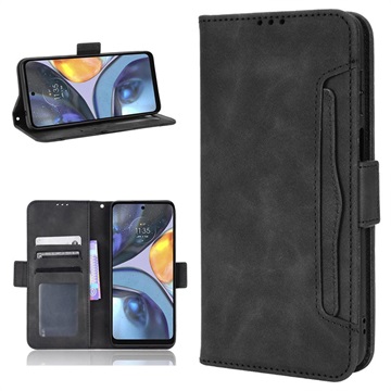 Étui Portefeuille Motorola Moto G22 - Série Cardholder - Noir