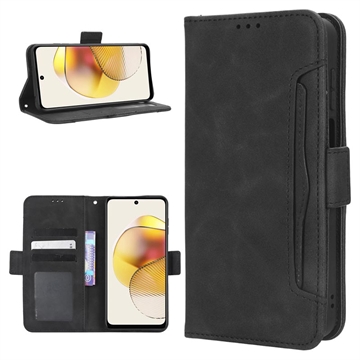 Étui Portefeuille Motorola Moto G73 - Série Cardholder - Noir