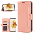 Étui Portefeuille Motorola Moto G73 - Série Cardholder - Rose