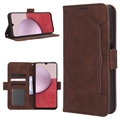 Étui Portefeuille Samsung Galaxy A14/A14 5G- Série Cardholder - Marron