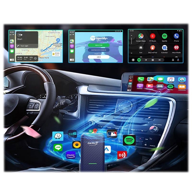 Carlinkit 4.0 CarPlay sans Fil/Adaptateur Automatique Android sans Fil pour  Voiture CarPlay Filaire d'usine, Toute Nouvelle Mise à Niveau, Plug and  Play, Compatible avec Mercedes/VW en destockage et reconditionné chez  DealBurn