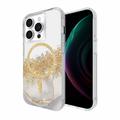 Coque iPhone 15 Pro Case-Mate Karat Marble MagSafe - Clair