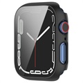 Coque Apple Watch Series 7 avec Verre Trempé - 41mm - Noire