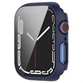 Coque Apple Watch Series 7 avec Verre Trempé - 41mm - Bleue