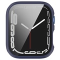 Coque Apple Watch Series 7 avec Verre Trempé - 41mm - Bleue