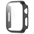 Coque Apple Watch Series 7 avec Verre Trempé - 45mm - Noire