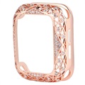 Coque pour Apple Watch Series SE/6/5/4 - Décoration Zircon - 40mm - Rose