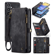 Étui Portefeuille Samsung Galaxy A15 Multifonctionnel 2-en-1 Caseme 008