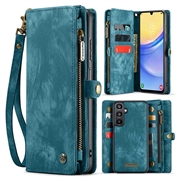 Étui Portefeuille Samsung Galaxy A16 5G Multifonctionnel 2-en-1 Caseme 008 - Bleu