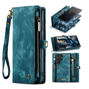 Étui Portefeuille Samsung Galaxy S23 Ultra 5G Multifonctionnel 2-en-1 Caseme 008