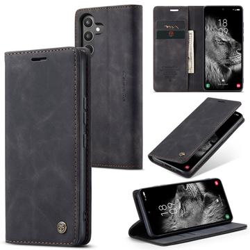 Étui Portefeuille Samsung Galaxy A34 5G Caseme Série 013 - Noir