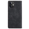 Étui Portefeuille iPhone 12 Mini Caseme Série 013 - Noir