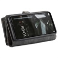 Étui Portefeuille Samsung Galaxy A53 5G Multifonctionnel 2-en-1 Caseme - Noir