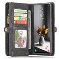 Étui Portefeuille Samsung Galaxy S22 Ultra 5G Multifonctionnel 2-en-1 Caseme - Noir