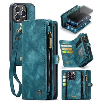 Étui Portefeuille iPhone 15 Pro Max Multifonctionnel 2-en-1 Caseme
