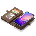 Étui Portefeuille Samsung Galaxy S10 Multifonctionnel 2-en-1 Caseme - Marron