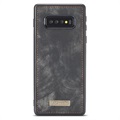Étui Portefeuille Samsung Galaxy S10 Multifonctionnel 2-en-1 Caseme - Noir