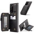  Coque Samsung Galaxy Note20 Ultra Caseme C20 Zipper Pocket - Noire