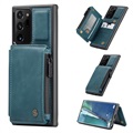  Coque Samsung Galaxy Note20 Ultra Caseme C20 Zipper Pocket - Bleu