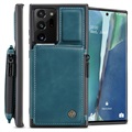  Coque Samsung Galaxy Note20 Ultra Caseme C20 Zipper Pocket - Bleu