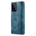 Étui Portefeuille Samsung Galaxy A33 5G Multifonctionnel Caseme C30 - Bleu