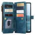 Étui Portefeuille Samsung Galaxy A33 5G Multifonctionnel Caseme C30 - Bleu