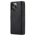 Étui Portefeuille iPhone 14 Pro Multifonctionnel Caseme C30 - Noir