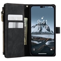 Étui Portefeuille iPhone 14 Pro Multifonctionnel Caseme C30 - Noir